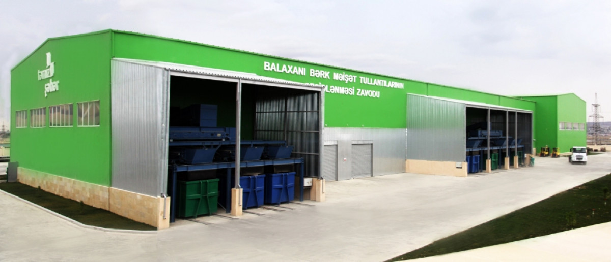 Purchase of equipment for the Balakhani solid waste sorting plant